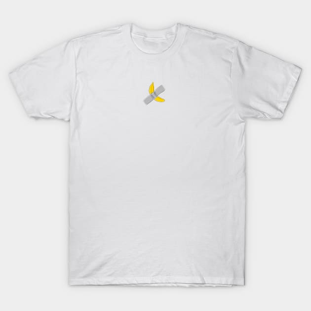 Duct-taped Banana T-Shirt by JamesLoCreative